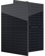 Denim N-Type 490W All Black Módulo Fotovoltaico Bifacial Vidrio-Vidrio